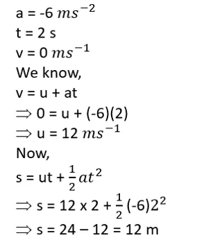 motion class 9 numericals