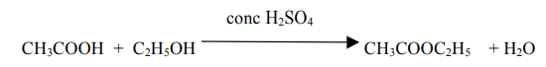 esterification reaction