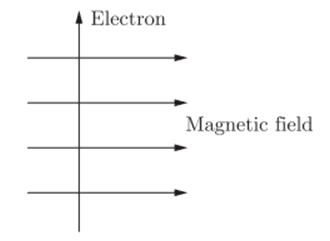 force on electron in a magnetic field