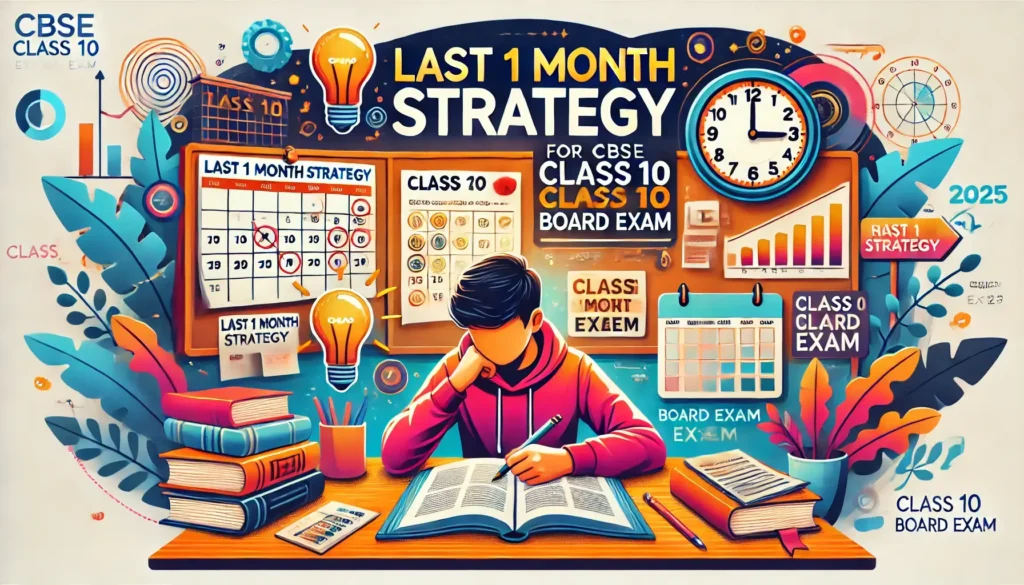 Last One Month Strategy For CBSE Class 10 2026 Board Exam - CBSE Guidance