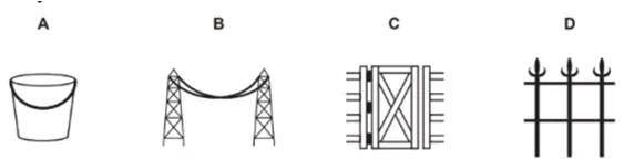 In which of the following applications of iron, rusting will occur most