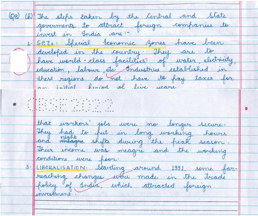 Examine the steps taken by the Central and State governments to attract foreign companies to invest in India