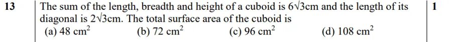 cbse class 10 maths sample paper 13