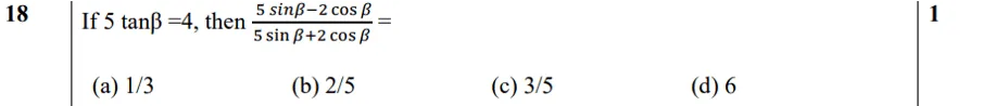 cbse class 10 maths sample paper 18
