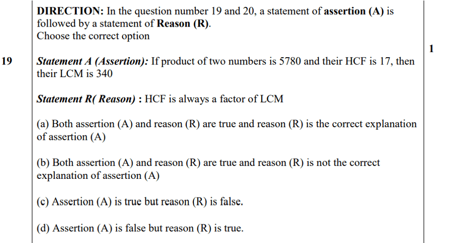 cbse class 10 maths sample paper 19