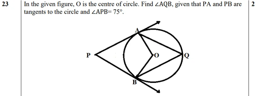 cbse class 10 maths sample paper23