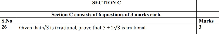 cbse class 10 maths sample paper26