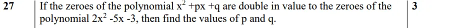 cbse class 10 maths sample paper27