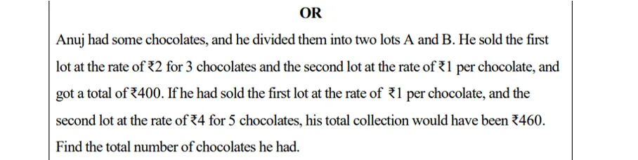 cbse class 10 maths sample paper28or