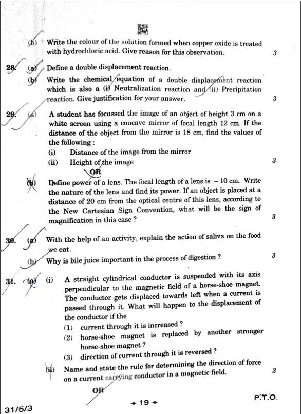 cbse class 10 science 2023 question paper10