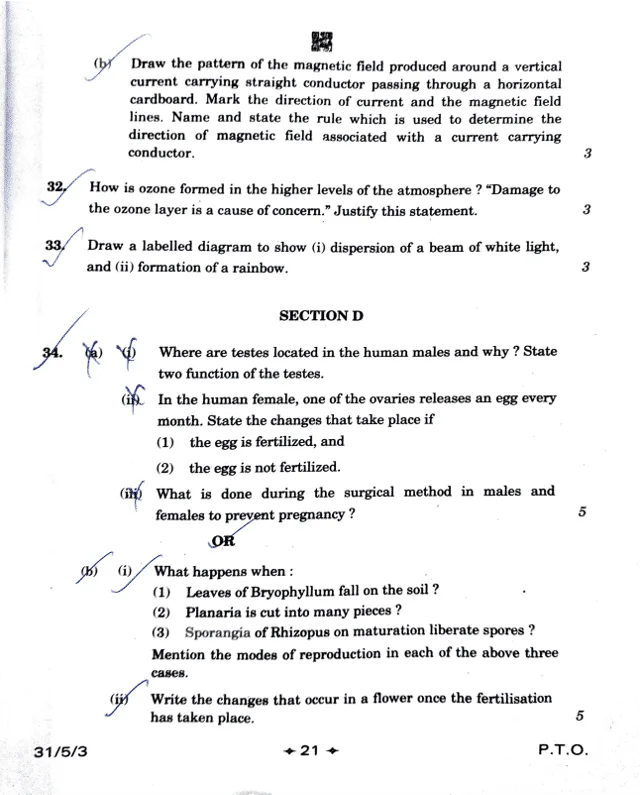 cbse class 10 science 2023 question paper11