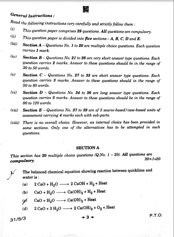 cbse class 10 science 2023 question paper2