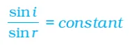 laws of refraction class 10