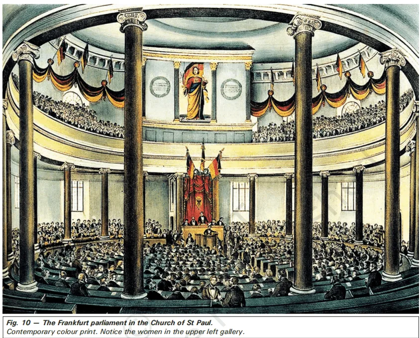 the frankfurt parliament class 10 history