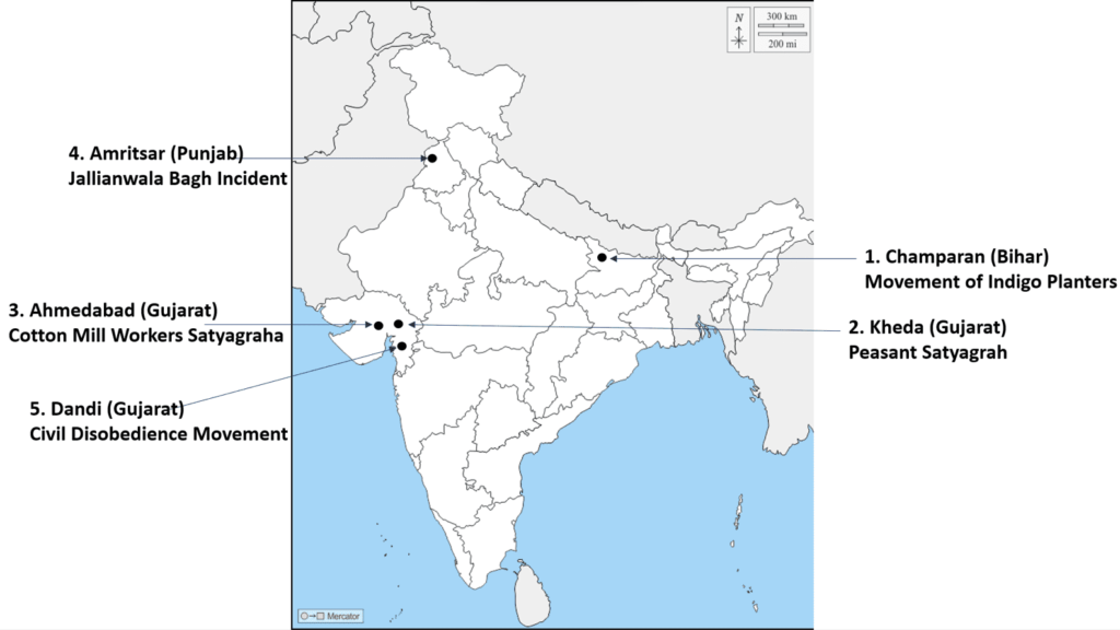 list of map items for class 10 2023-24