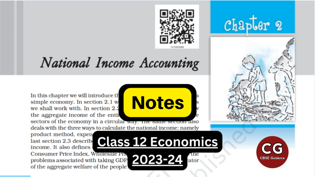 national income and related aggregates class 12 notes