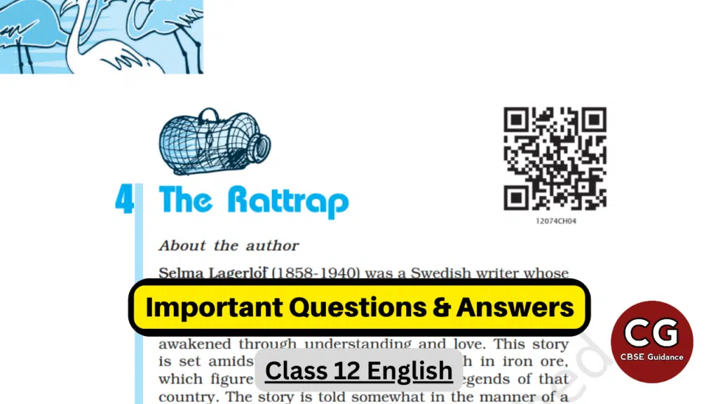 The Rattrap Class 12 Questions and Answers