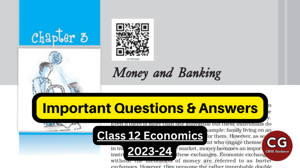 money and banking class 12 questions and answers