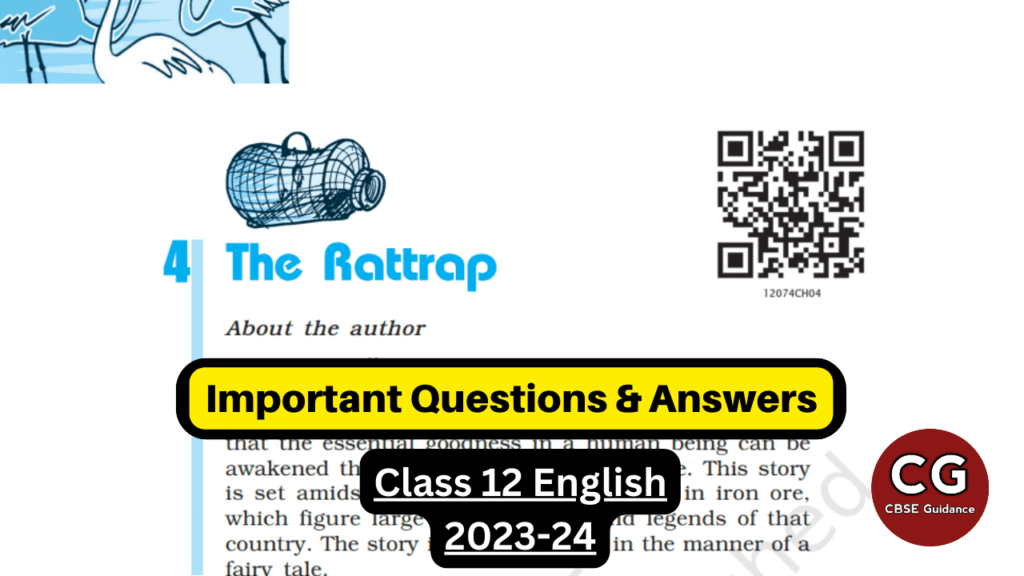 the rattrap class 12 important questions answers