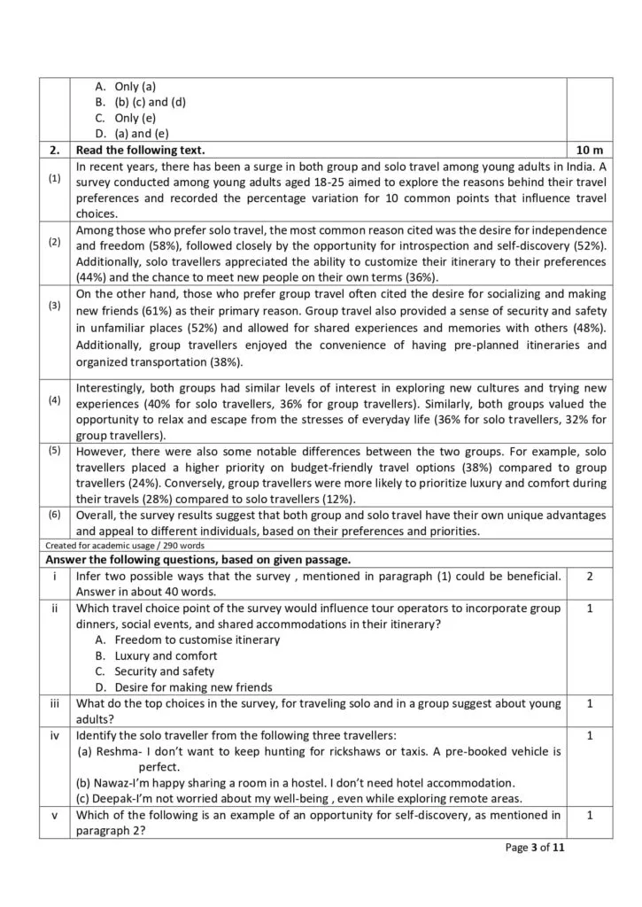 CBSE Class 12 English Sample Paper 2023-24 3