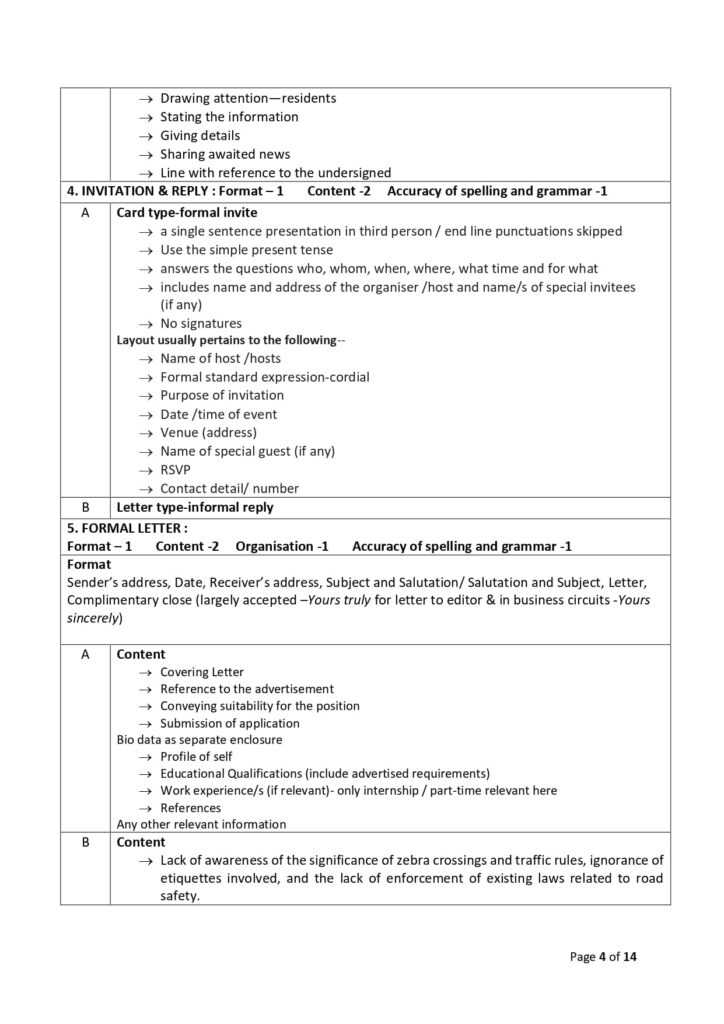 CBSE Class 12 English Sample Paper 2023-24 Solution 4