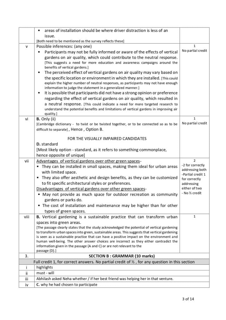 english class 10 sample paper solution 2023-24 3