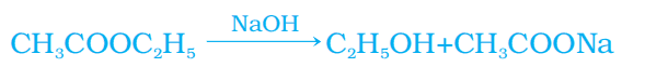 saponification reaction class 10 science