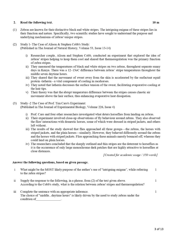 Class 12 English Additional Sample Question Paper 2023-24 3