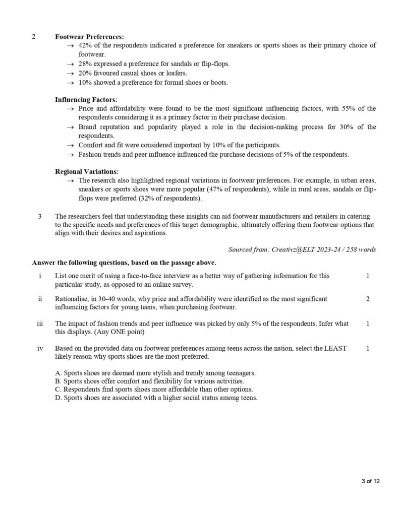 CBSE Class 10 English Additional Sample Paper 2023-24 3