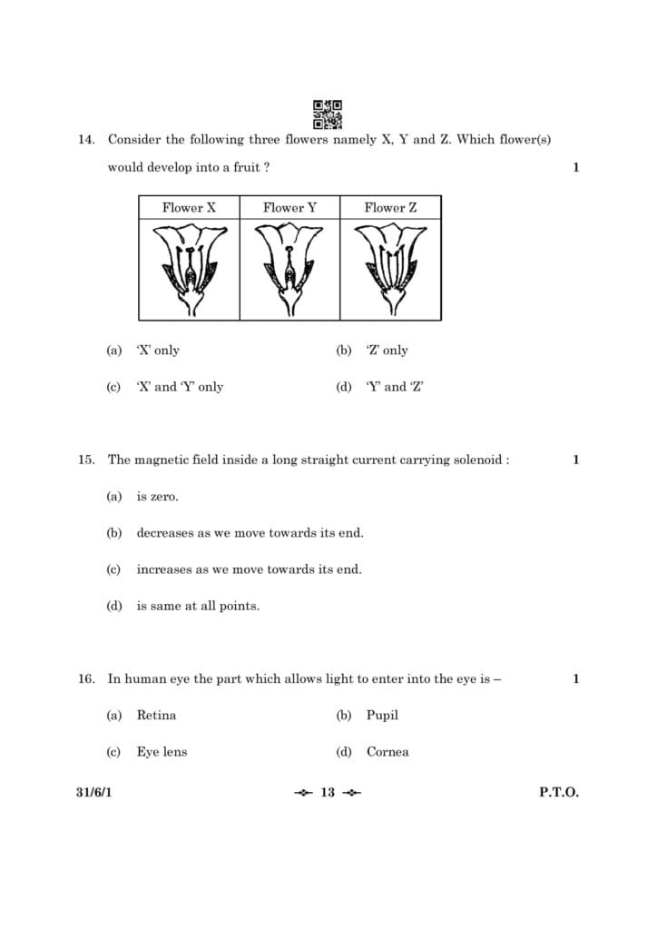 cbse class 10 science topper answer sheet 2023