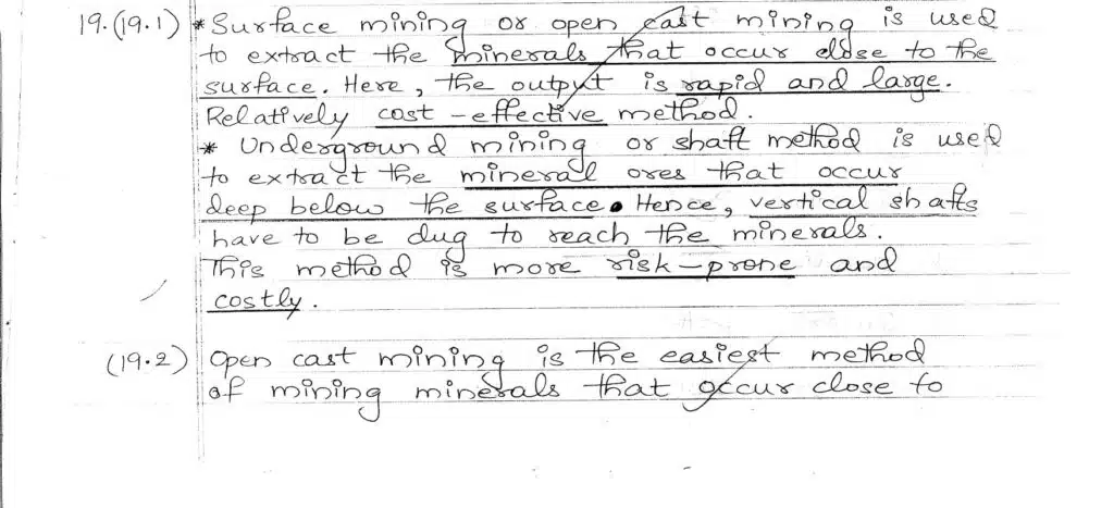 class 12 geography 2023 topper answer sheet