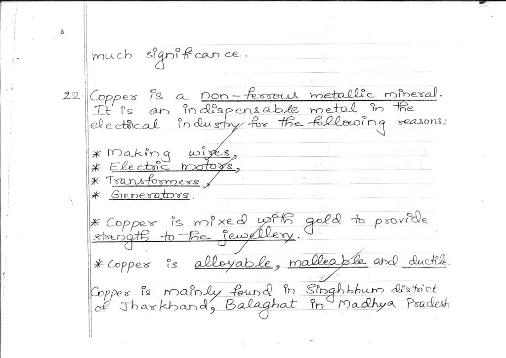 class 12 geography topper answer sheet 2023