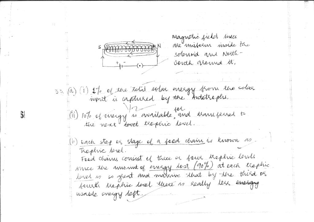 cbse class 10 science topper answer sheet 2023