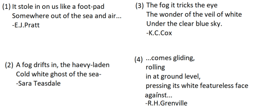 fog class 10 extra questions answers