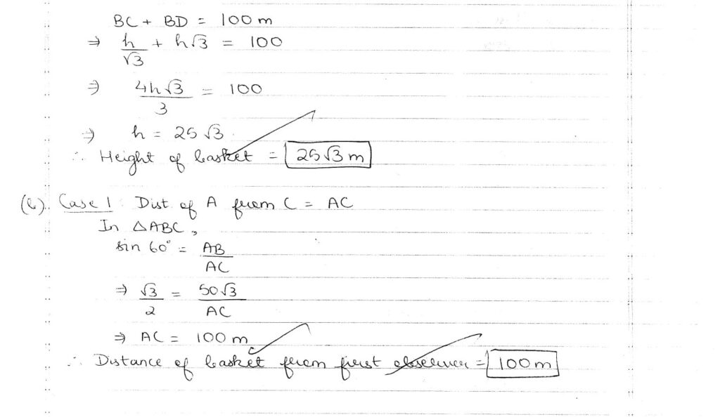 cbse class 10 standard maths 2023 topper answer sheet