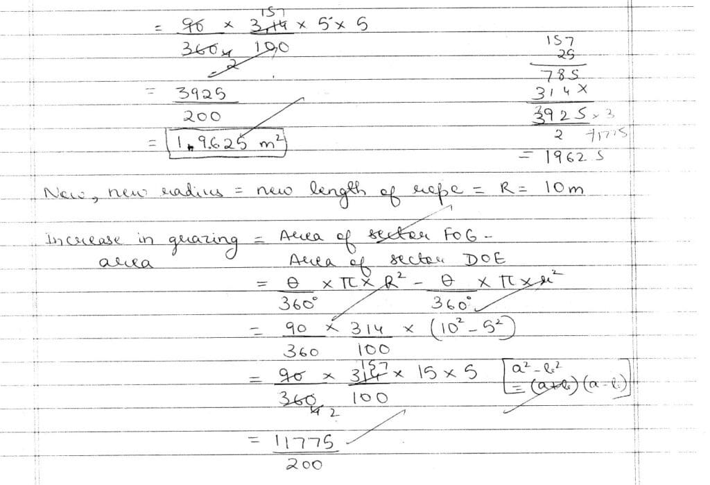 cbse class 10 standard maths 2023 topper answer sheet