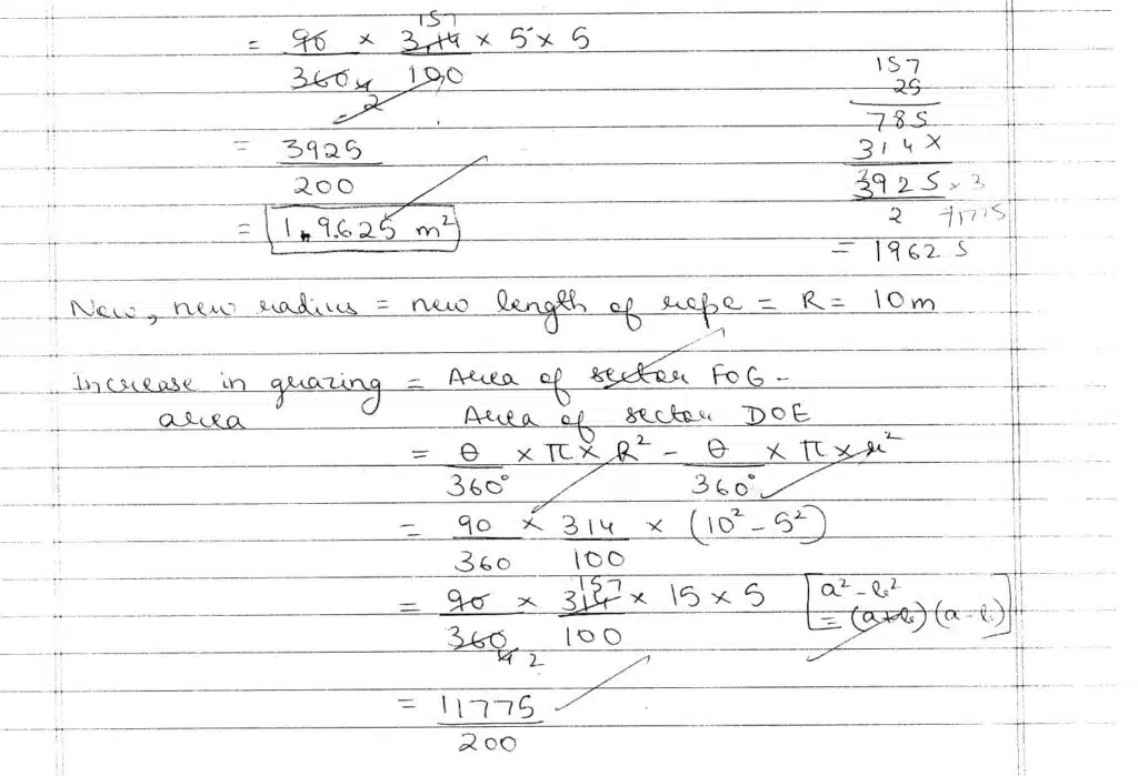 cbse class 10 standard maths 2023 topper answer sheet
