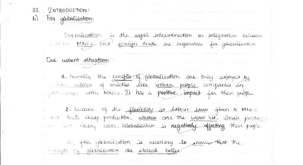 cbse class 10 sst 2023 topper answer sheet