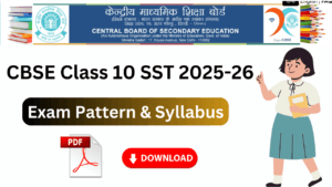 cbse class 10 sst syllabus pdf download