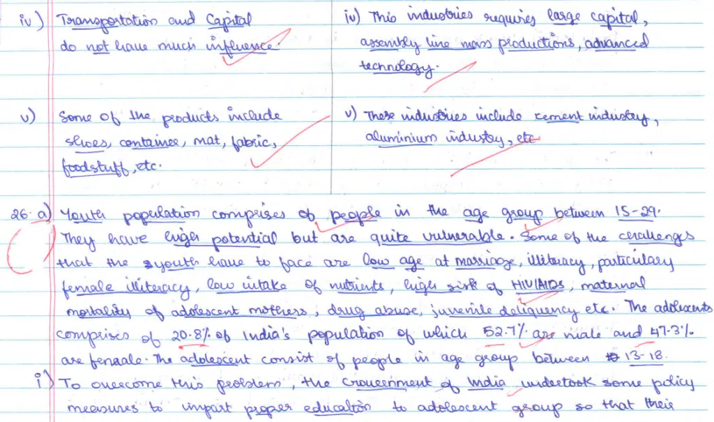 CBSE Class 12 Geography 2024 Topper’s Answer Sheet – Download PDF & Analysis