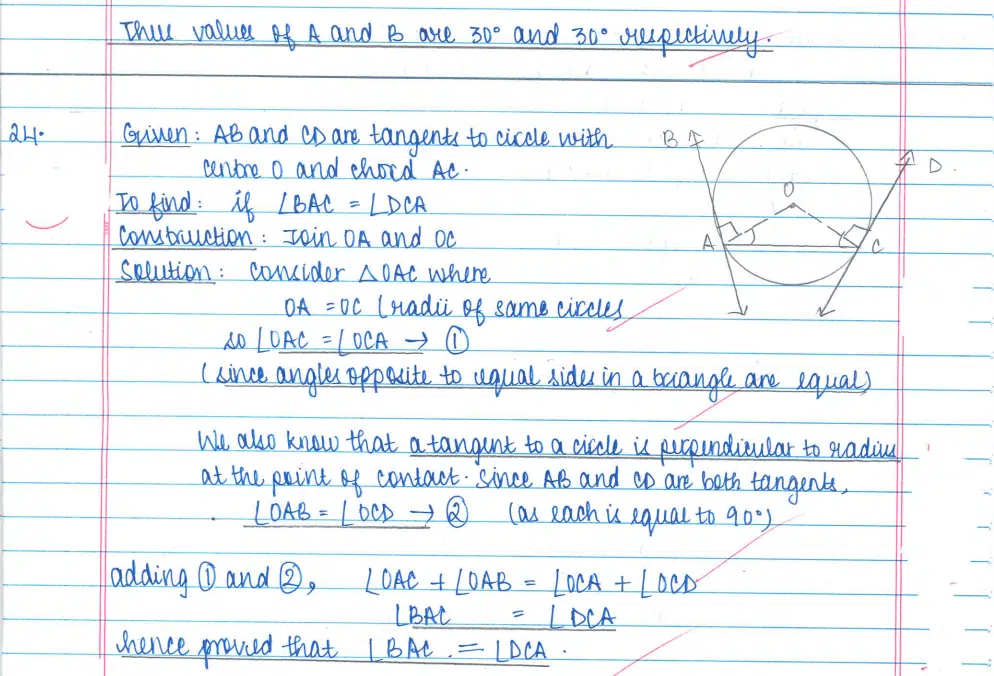 CBSE Class 10 Maths Topper's Answer Sheet 2024: PDF Download & Analysis