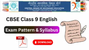 cbse class 9 english syllabus pdf download