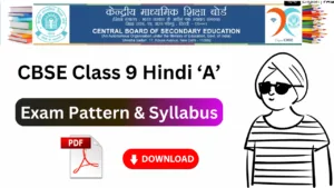 cbse class 9 hindi a syllabus pdf download