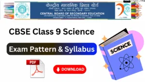 cbse class 9 science syllabus pdf download