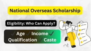 national overseas scholarship eligibility criteria