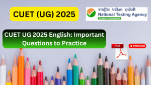 CUET UG 2025 English Important Questions