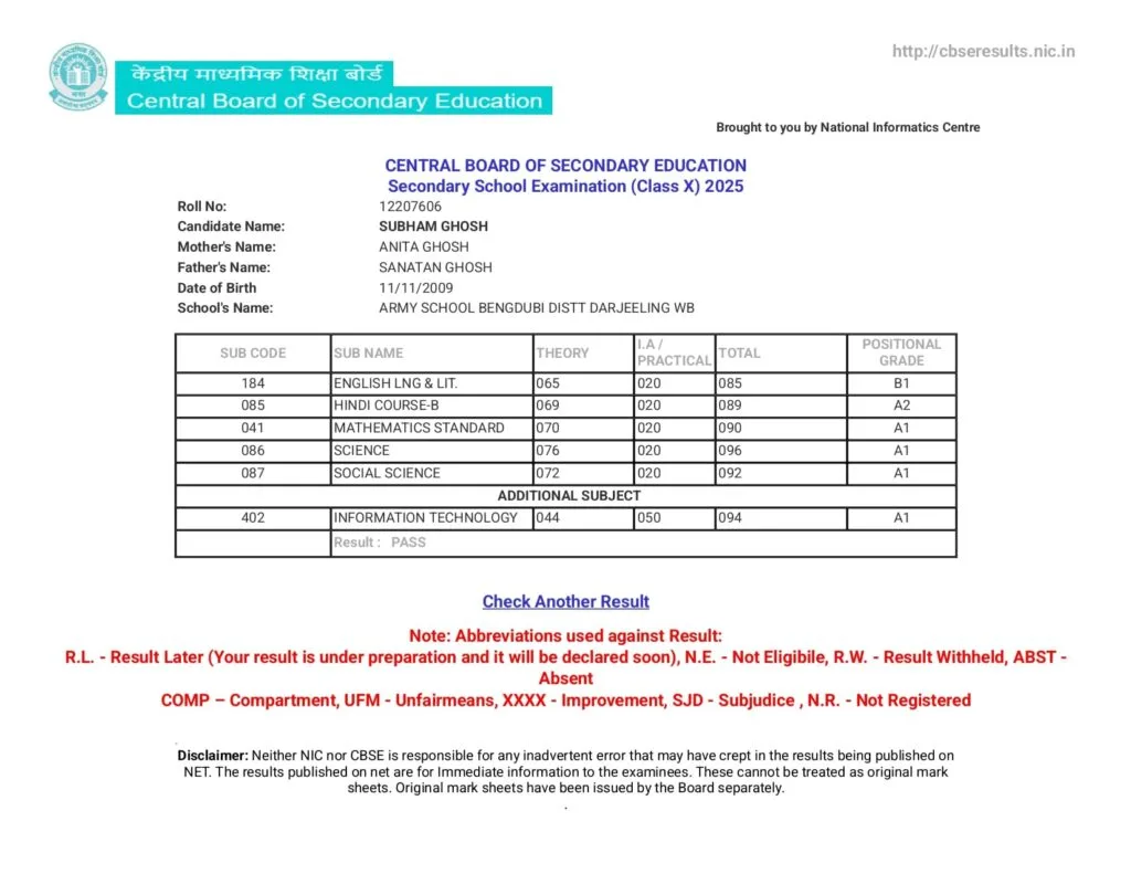 CBSE Class 10 Supplementary Result 2025 Declared: Check Pass Percentage, Direct Link