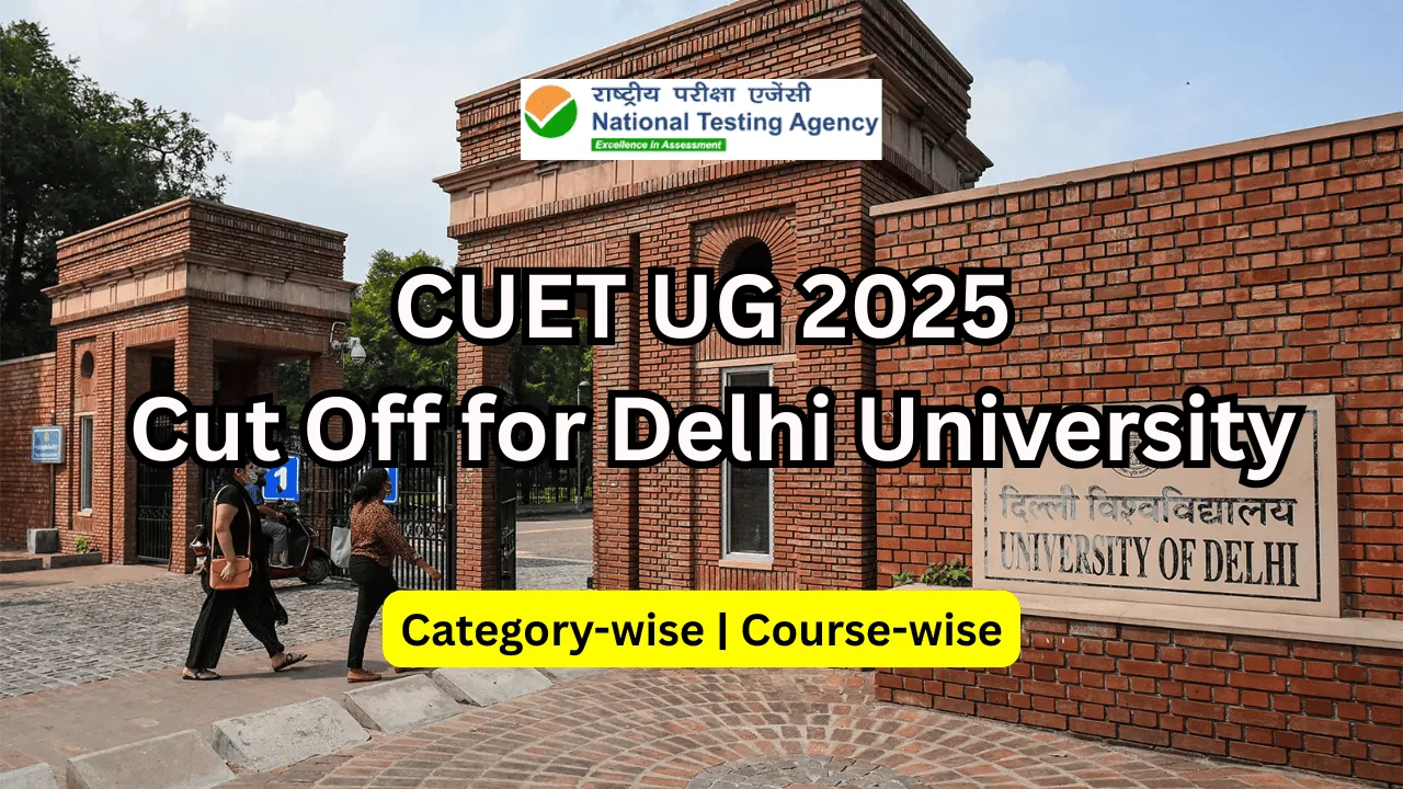 DU cut off 2025 CUET UG