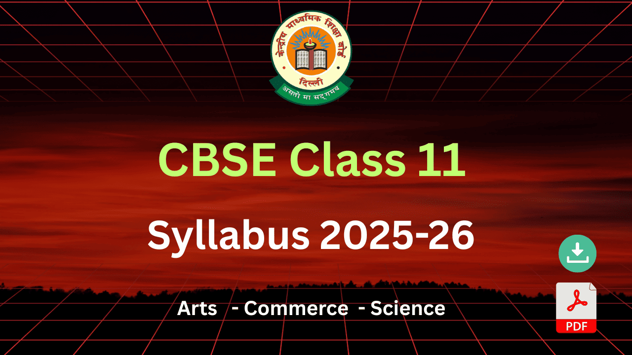 cbse class 11 syllabus 2025-26 pdf download