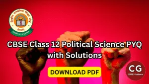 cbse class 12 political science pyqs with solutions pdf download